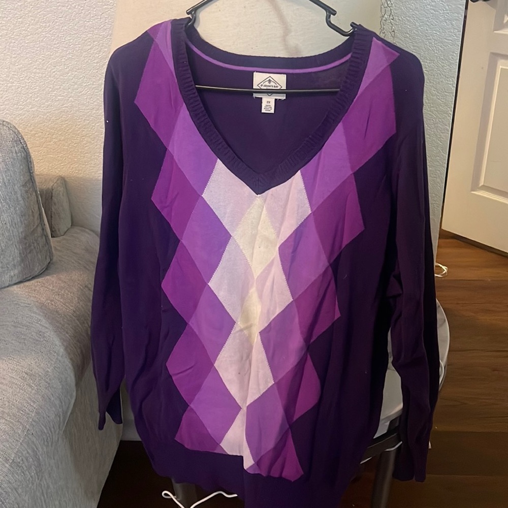 Women’s purple sweater